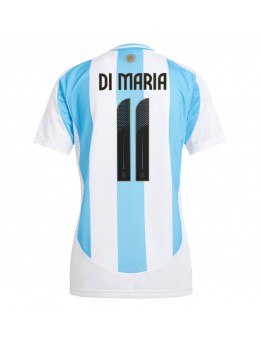 Billige Argentina Angel Di Maria #11 Hjemmedrakt Dame Copa America 2024 Kortermet